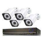 Готовый к установке комплект видеонаблюдения IVUE AHD Дача 4+4 4K, шт, IVUE-4K AHC-B4 (артикул 21414346) – фото 1