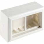 Коробка для о/п на 4 модуля Экопласт SM45/4 для механизмов 45х45 мм, цвет белый 72944-1 (артикул 16418740) – фото 1