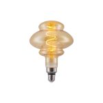 Светодиодная лампочка HIPER FILAMENT L120 6W 450Lm E27 120140 2700K Amber HL-2262 (артикул 18425545) – фото 1