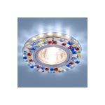 Встраиваемый светильник Elektrostandard 2195 MR16 / SL/MLT зеркальный/мульти a036819 (артикул 15902759) – фото 1