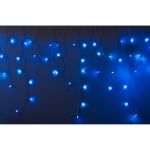 Гирлянда Neon-Night АЙСИКЛ бахрома, 4.8х0.6м, белый ПВХ, 152 LED СИНИЕ 255-136-6 (артикул 15689688) – фото 1
