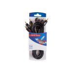 Кабель REXANT 3RCA - 3RCA 1.5 м, Gold 06-3050 (артикул 22221933) – фото 1