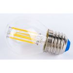 Светодиодная лампа Uniel LED-G45-7,5W/WW/E27/CL GLA01TR. Форма шар, прозрачная. UL-00003252 (артикул 15932240) – фото 1