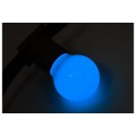 Лампа Neon-Night шар e27 3 LED диаметр 45 синяя 405-113 (артикул 15789591) – фото 1