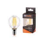 Лампа Wolta ШАР LED FILAMENT, 3000К, 25Y45GLFT5E14 (артикул 15922692) – фото 1