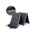 Влагозащищенная складная солнечная батарея TopOn 200W 18V DC, Type-C PD 60W, USB QC3.0 18W, USB 12W, на 4 секции TOP-SOLAR-200 (артикул 23132445) – фото 1