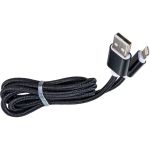 Дата-кабель AKAI USB 2.0 8-pin Apple Lightning черный CE-604B (артикул 21357256) – фото 1