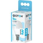 Светодиодная лампа ФОТОН LED P45 9W E14 4000K 24015 (артикул 19902580) – фото 1