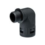 Муфта для гофрированных труб Weyer WQW1-M20B/AD21.2 - коннектор угловой, нар. M20x1.5 WE1602300 (артикул 21421624) – фото 1