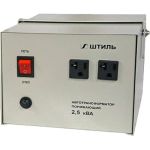 Автотрансформатор 2.5 кВА, в сером корпусе Штиль АТ 220/120-2,5-50 с/к (артикул 15623925) – фото 1