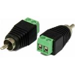 Разъем штекер RCA с клеммной колодкой REXANT блистер 50шт 14-0413 (артикул 15733609) – фото 1