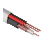 Кабель REXANT КВК-В-2+2x0,75 кв.мм Cu/Cu белый бухта 200 м 01-4101-1 (артикул 16124346) – фото 1