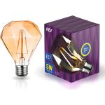 Светодиодная лампа REV VINTAGE GOLD FILAMENT колба ""Бриллиант"", E27, 5W, 2200K, DECO Premium, 32450 8 (артикул 15852570) – фото 1