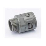 Муфта для гофрированных труб Weyer WQGM25G/AD21.2 коннектор прямой нар. M25x1.5 WE0201200 (артикул 21360484) – фото 1