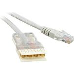 Патч-корд Hyperline PC-110-RJ45-4P-C5e-2M-LSZH-GY 110 тип - RJ-45, 4 пары, Cat.5e, LSZH, 2 м, серый 229904 (артикул 19591440) – фото 1