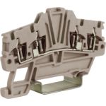 Проходной зажим DKC HMM.1 2 2GR 1,5 кв.мм серый 2 ввод 2 вывода ZHM420GR (артикул 15153062) – фото 1