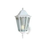 Садово-парковый светильник FERON 6101 60W 230V E27 170х200х320мм белый 11051 (артикул 15702934) – фото 1