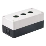Корпус IEK, КП 103, 3-местный, для кнопок, ИЭК, BKP10-3-K01 (артикул 15164601) – фото 1