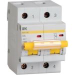 Автоматический выключатель IEK ВА47-100 2P 6А 10кА х-ка D MVA40-2-006-D (артикул 21320884) – фото 1