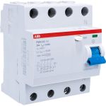 Выключатель дифференциального тока ABB 2CSF204001R1250 F204 4п AC 25A 30mA (артикул 15172183) – фото 1