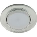 Встраиваемый декоративный светильник Fametto серия Luciole DLS-L156, GX53, GLASSY CLEAR 3D UL-00005321 (артикул 16071843) – фото 1