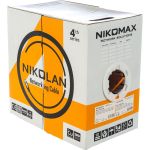 Кабель NIKOLAN U/UTP 4 пары, одножильный, оранжевый, 305м NKL 4100C-OR (артикул 15893470) – фото 1