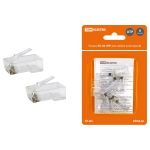 Разъем RJ-45 TDM UTP для кабеля категории 6, 8P8C, в блистере 10 штук SQ0561-0008 (артикул 20836971) – фото 1