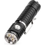 Ручной аккумуляторный фонарь TopOn CREE XPG LED 10 Вт 1000 лм 3.7 B 2.6 Ач 9.62 Втч регулировка яркости, стробоскоп, магнит, съемная клипса TOP-MX1TH (артикул 26337389) – фото 1