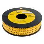Маркировочное кольцо IEK 0-1.5мм, 4, МК, 1000шт/ролл UMK00-4 (артикул 15165180) – фото 1