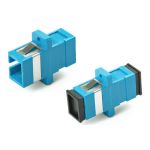 Оптический проходной адаптер SC-SC Hyperline, FA-P11Z-SC/SC-N/BK-BL SM, simplex, корпус пластик 243946 (артикул 16521804) – фото 1