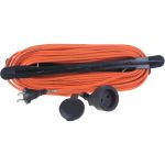 Удлинитель шнур Партнер-Электро GardenLine на рамке б/з ПВС 2х0,75 10A 40м IP 44 US201B-140OR (артикул 15908682) – фото 1