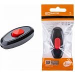 Выключатель на шнур TDM 6А, 250В, черный с красной кнопкой SQ1806-0222 (артикул 20827827) – фото 1