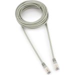 Патч-корд Cablexpert FTP PP22-5m кат.5e, 5м, литой, многожильный серый PP22-5m (артикул 15933137) – фото 1