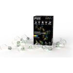Садовая гирлянда на солнечной батарее Gauss Solar, 10 LED ламп, большие шары, мультицвет GS035 (артикул 19502058) – фото 1