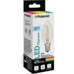 Светодиодная лампа Polaroid 220V C37 FIL 4W 6500K E14 470lm PL-C37F4146 (артикул 16222970) – фото 1