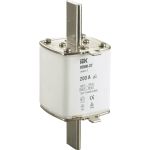 Плавкая вставка предохранителя IEK ППНИ-37 габарит 2 200А DPP40-200 (артикул 17273700) – фото 1