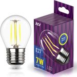 Светодиодная лампа REV FILAMENT шарик, G45, E27, 7W, 2700K, DECO Premium 32443 0 (артикул 15852573) – фото 1