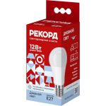Светодиодная лампа РЕКОРД LED А60-U 12W Е27 4000К 23952 (артикул 24610251) – фото 1