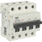 Автоматический выключатель IEK ARMAT M06N 4P C 40А AR-M06N-4-C040 (артикул 20730621) – фото 1