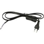 Сетевой шнур с вилкой и выключателем Uniel UCX-C11/02A-170, BLACK, UL-00004432 (артикул 16286969) – фото 1