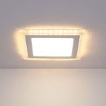 Встраиваемый светильник Elektrostandard DLS024 10W 4200K a038375 (артикул 15777214) – фото 1