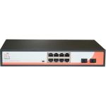 Коммутатор Netlink NL-SW-AFG-08/02S УТ000002057 (артикул 22871433) – фото 1