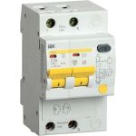 Дифференциальный автомат IEK АД12S 2Р 25А 300мА MAD13-2-025-C-300 (артикул 16300207) – фото 1