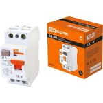 Устройство защитного отключения TDM ВД1-63 2Р 25А 10мА SQ0203-0006 (артикул 15498238) – фото 1