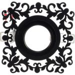 Светильник, Квадрат/узор, Черный, Gu5.3, 3W, LED 4000K Gauss Backlight BL129 (артикул 15629440) – фото 1