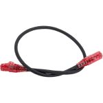Патч-корд Hyperline PC-LPM-UTP-RJ45-RJ45-C5e-0.5M-LSZH-BK U/UTP, Cat.5e 229950 (артикул 19590534) – фото 1