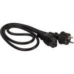 Шнур питания LANMASTER C19-Schuko, 3х1.5, 220В, 16А, 2 метра LAN-PP19/SH-2.0-BK (артикул 16466574) – фото 1