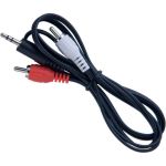 Кабель Belsis Jack 3.5 mm вилка - 2xRCA вилка, стерео-аудио, 1 м BL1066 (артикул 17135101) – фото 1