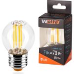 Лампа LED Wolta FILAMENT, 4000К, 25S45GLFT7E27 (артикул 15784781) – фото 1