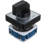 Однофазный переключатель управления двигателем Emas 1-0-2 25А, 400В. PSA025KD134S (артикул 16294740) – фото 1